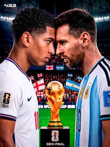 First Time, Highest Stakes: Messi and Argentina Face England for a World Cup Final Spot