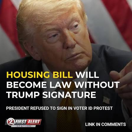 Congress’s Housing Bill Is Becoming Law Without Trump’s Signature — Here’s Who Pays Either Way